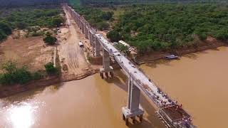Ponte Ferroviária Sobre o Rio São Francisco - Janeiro/2018