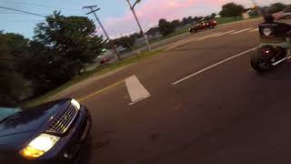 MGIF driver at red light, pinched to the side
