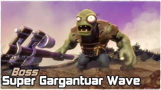 Plants vs Zombies Garden Warfare - BOSS: Super Horda Zumbi-devorador (Super Gargantuar Wave)