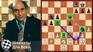 Шахматы. Михаил Таль. Ладья + Открытая Линия = ПОБЕДА!