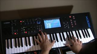 Van Halen Jump on keyboard Yamaha MODX Montage