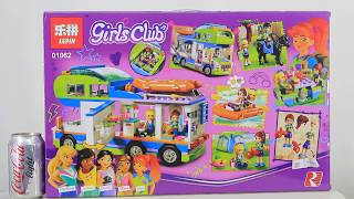 Mở hộp Lepin 01062 Lego Friends 41339 Mia's Camper Van giá sốc rẻ nhất