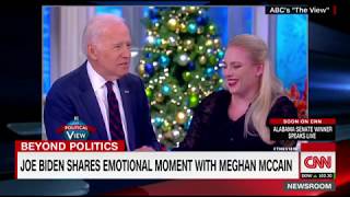 Joe Biden consoles Meghan McCain