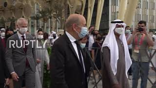 UAE: FM Le Drian marks France National Day at Expo 2020 in Dubai