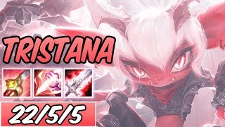 S+ TRISTANA JUNGLE  FULL CRIT 1v9 | New Build & Runes | League of Legends
