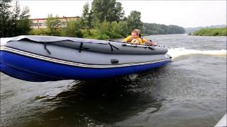 Тоннельная лодка Выдра- Струйка 600 . Меркурий 25 джет.