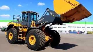 Функции Ride Control у фронтального погрузчика John Deere 844K-II