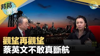2020.02.11｜觀望再觀望，蔡英文不敢真斷航｜邦邦童童看天下