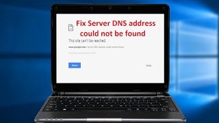 DNS address could not be found Site couldn't be reached!! - Howtosolveit