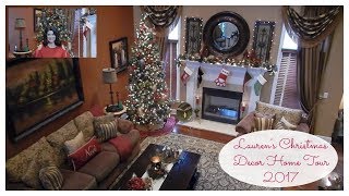 Lauren's Christmas Decor Home Tour 2017 | The2Orchids