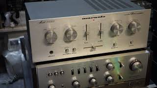 Marantz  Model 1050 & Kenwood LS-800