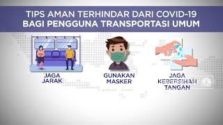 Tips Aman Terhindar Dari Covid-19 Bagi Pengguna Transportasi Umum