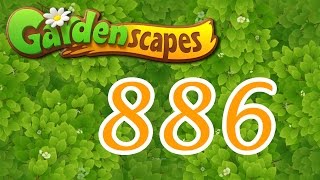Gardenscapes level 886