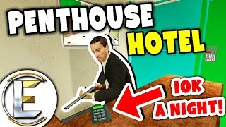 Penthouse Hotel - Gmod DarkRP (Most Expensive Hotel 10k A Night!)