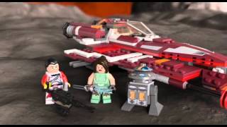 Lego Star Wars | 9497 | Republic Striker-class Starfighter | Lego 3D Review