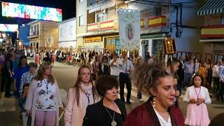 PROCESIÓN DE LA VIRGEN DEL ROSARIO..PATRONA DE OLIAS DEL REY..2019