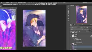 Как создать аниме аву в фотошопе CS6 #2