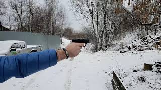 Stalker 906. 9 выстрелов замедленная съемка