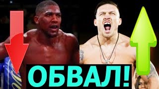 УСИК - ДЖОШУА: РЕЗКИЙ ОБВАЛ КОТИРОВОК! АЛЬВАРЕС ХОЧЕТ БОЙ С КОВАЛЕВЫМ!