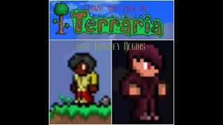 Let's play terraria (xbox 360) split screen pt1
