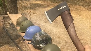 woox axe vs ballistic helmets