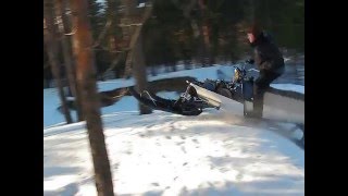 Самодельный снегоход из Кирова1