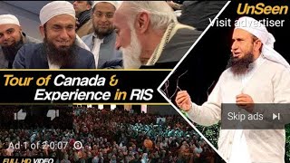 Canada tour of Molana Tariq jameel latest bayan
