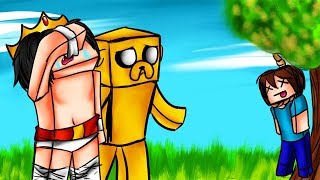 HAN AHORCADO A STEVE!! ?? MINECRAFT