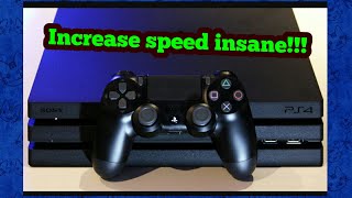 How to make ps4 run faster