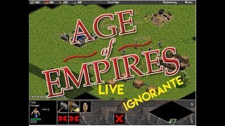 #LIVE ignorante -COME GIOCA UN VECCHIO GAMER- AGE OF EMPIRES RISE OF ROME