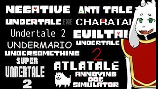 12 MORE UNDERTALE FAN GAMES IN 1 VIDEO!!