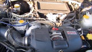 BE5 レガシィ エンジンチェック EJ208