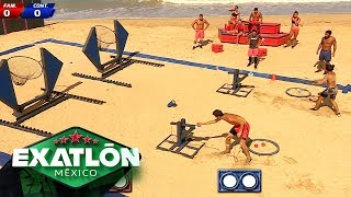 Pikolín le dio el primer triunfo del día a los Famosos | Exatlón