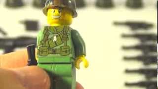 Lego brickarms / Обзор брикармс (оружия для Лего) на Вьетнамскую войну /brickarms Vietnam war