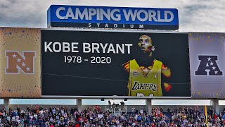 The NFL Pays Respects to Fallen Legend Kobe Bryant
