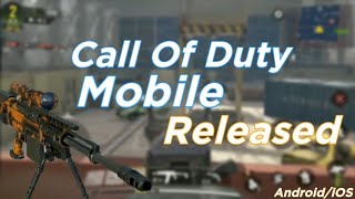 Call Of Duty Mobile Is Here!!! | Gamerz Plex |