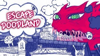ПОБЕГ ОТ МОНСТРА! - ESCAPE DOODLAND ПРОХОЖДЕНИЕ