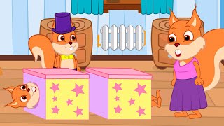Famille d'Écureuil - Les Secrets Du Magicien Animé 2023 en Français