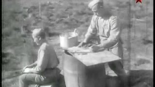 Полевая кухня во время Великой Отечественной.