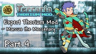 Terraria 1.3 Expert Thorium Mod Part 4 | Brain Battle, New NPCs & Wings! | 1.3 Let's Play