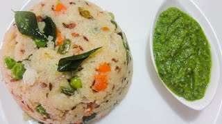 Ravva Upma Preparation in Telugu (రవ్వ ఉప్మా)