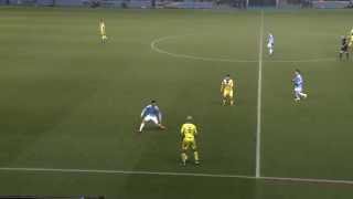JIM GOODWIN NUTMEGS DAVID VILLA - NEW YORK CITY F.C v ST.MIRREN F.C