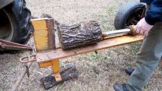 How to build a Homemade Log Splitter