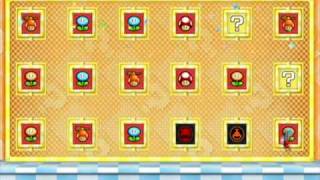 New Super Mario Bros. Wii - Toad House (Got those items)