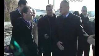 Приїзд губернатора М.В. Джиги у Жмеринку 26.10.2011 р.