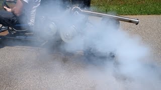 420CC gokart harbor freight predator , no governor burnout