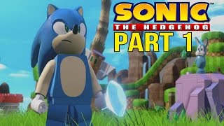 LEGO Sonic Walkthrough Part 1 - LEGO Dimensions Sonic The Hedgehog Level Pack