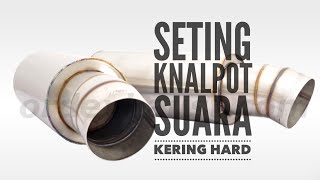 Knalpot Racing V2 Hard Sound Brio  (Setting suara kering) ORD Exhaust