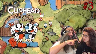 CUPHEAD #3 [COM CAVERNITAS] GAMEPLAY PORTUGUES PT-BR PC