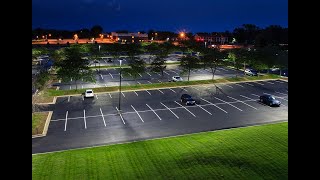 Outdoor Parking - Lighting design by using Dialux evo 8.2